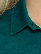 Self Fabric polo shirt collar