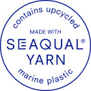 Garments clothing made using up cycled marine plastic