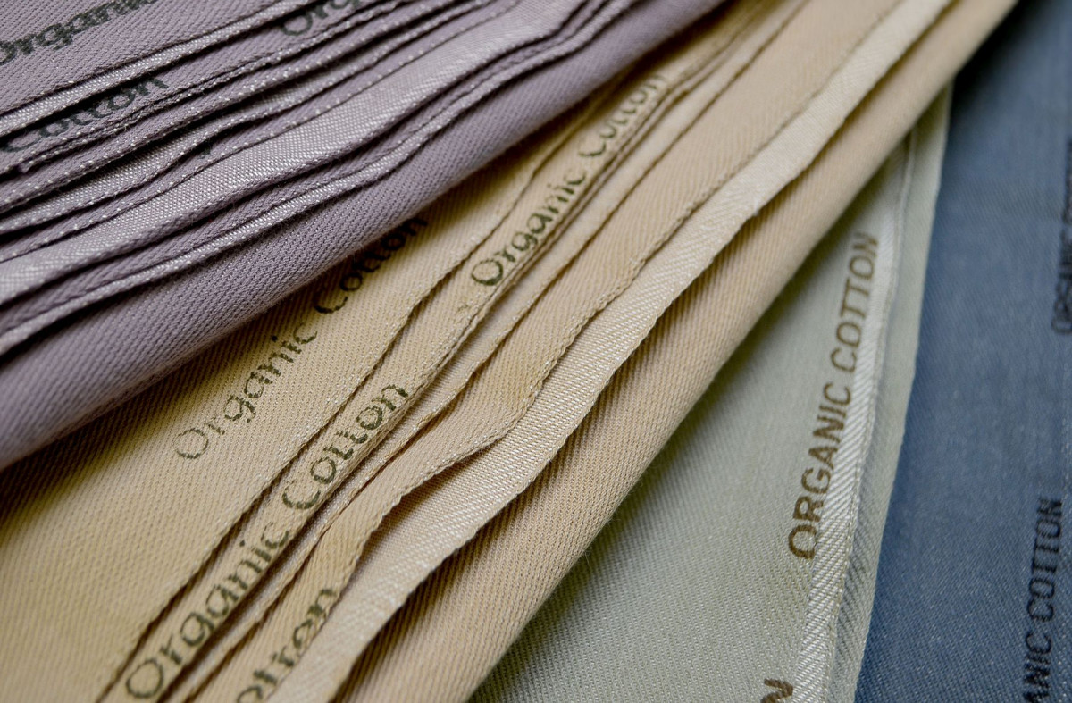 Organic and fairtade fabric used in our apron design