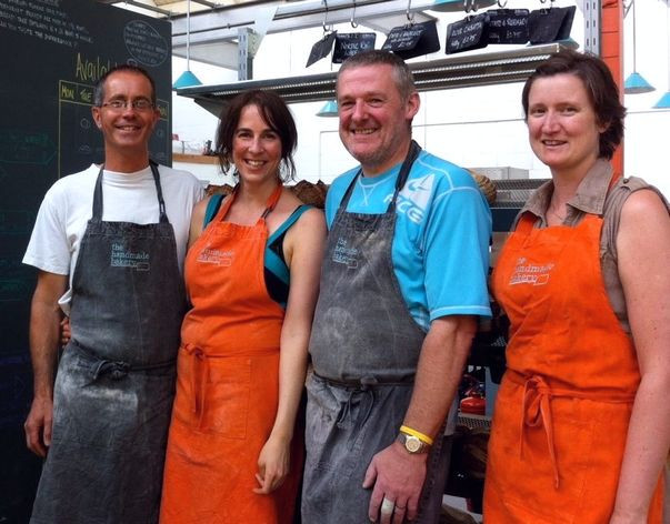 Aprons dyed and manufactured to match CMYK and Pantone colours