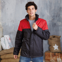 Detachable Zip off-sleeved blouson jacket