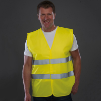 Hi Vis 2 Bands Waistcoat