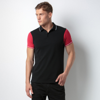Contrast tipped polo Contrast tipped polo