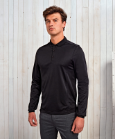 Long sleeve Coolchecker piqué polo