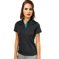 Womens contrast Coolchecker polo shirt