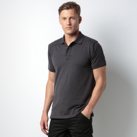 Shoulder patch polo shirt Superwash 60°C Shoulder patch polo shirt Superwash 60°C