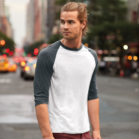 Triblend ¾ sleeve raglan T Shirt Triblend ¾ sleeve raglan T Shirt
