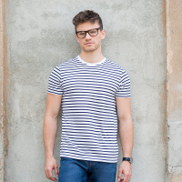 striped unisex T shirt