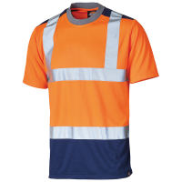 High-visibility two-tone t-shirt