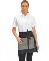 Denim Apron Contrast Pocket