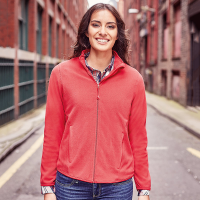 Women's full-zip fitted microfleece Women's full-zip fitted microfleece