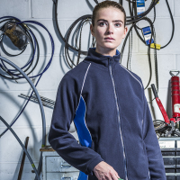 Womens Piped Microfleece