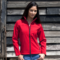 Womens classic softshell jacket