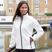 Womens printable softshell jacket