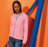 Women's zip-through organic hoodie Women's zip-through organic hoodie