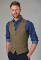 Emilio Check Waistcoat - Mens