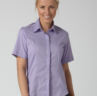 Womens Zoe Short Sleeve fitted Blouse