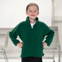 Childrens Full Zip Outdoor Fleece