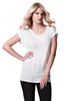 Rolled Sleeve Tunic T Shirt Rolled Sleeve Tunic T Shirt