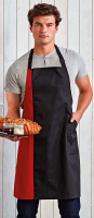 Contrast Colour Bib Apron