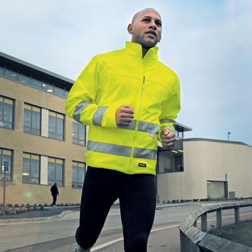 Hi Viz Softshell Jacket