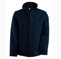 Detachable Zip off-sleeved blouson jacket