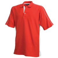 Sports Polo Shirt Contrasting Features