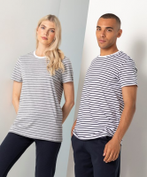 striped unisex T shirt