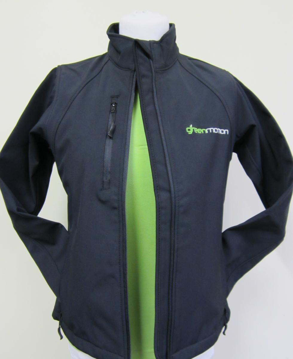 Womens softshell, warm work jacket available to customise.